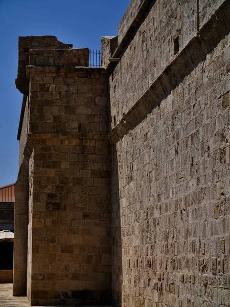 Elements Architecture Details Ancient Fortress Limassol Cyprus — 스톡 사진