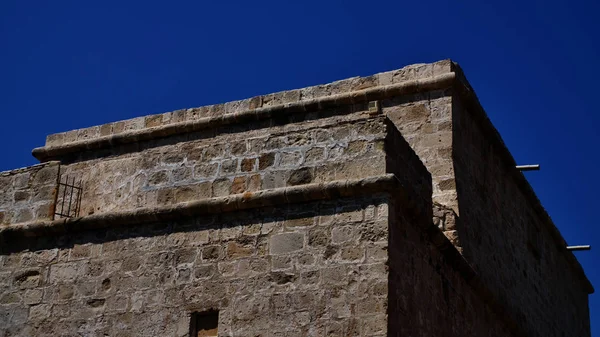 Elements Architecture Details Ancient Fortress Limassol Cyprus — 스톡 사진