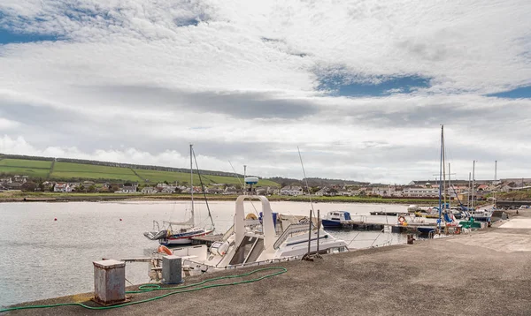 Maidens Porto e villaggio vicino a Girvan Scozia . — Foto Stock