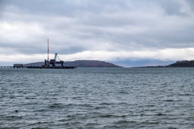 Bulutlu Kış Arranı Hafif Kar ve Hunterston Tozlu 