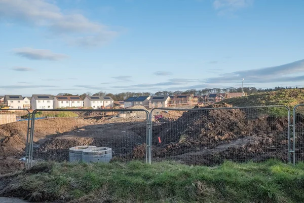 Perceton Irvine Escocia Reino Unido Marzo 2020 Dawn Homes Building — Foto de Stock