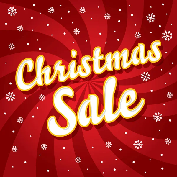Christmas and seasonal sale — Stock Vector