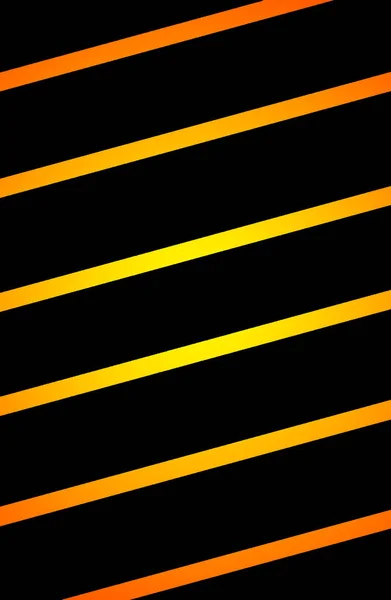 Líneas de gradiente doradas brillantes sobre fondo negro —  Fotos de Stock