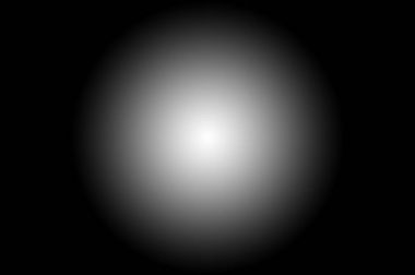 Yuvarlak / Radyal şekil soyut siyah arka plan üzerine izole