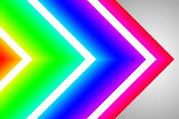 Multicolor bersinar neon abstrak pada efek gradien latar belakang — Stok Foto