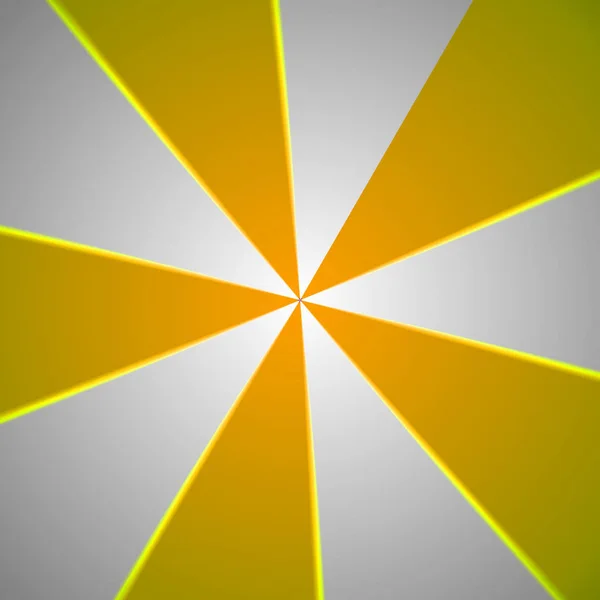 Creative glowing circular neon yellow and white abstract background