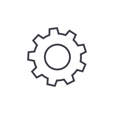 ayarlarını düzenlemek vektör satırı simgesi, işaret, resimde arka planda, düzenlenebilir vuruş