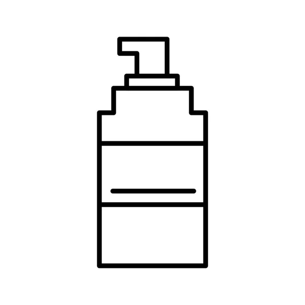 Spray wektor linii ikona, znak, ilustracja na tle, edytowalne obrysy — Wektor stockowy