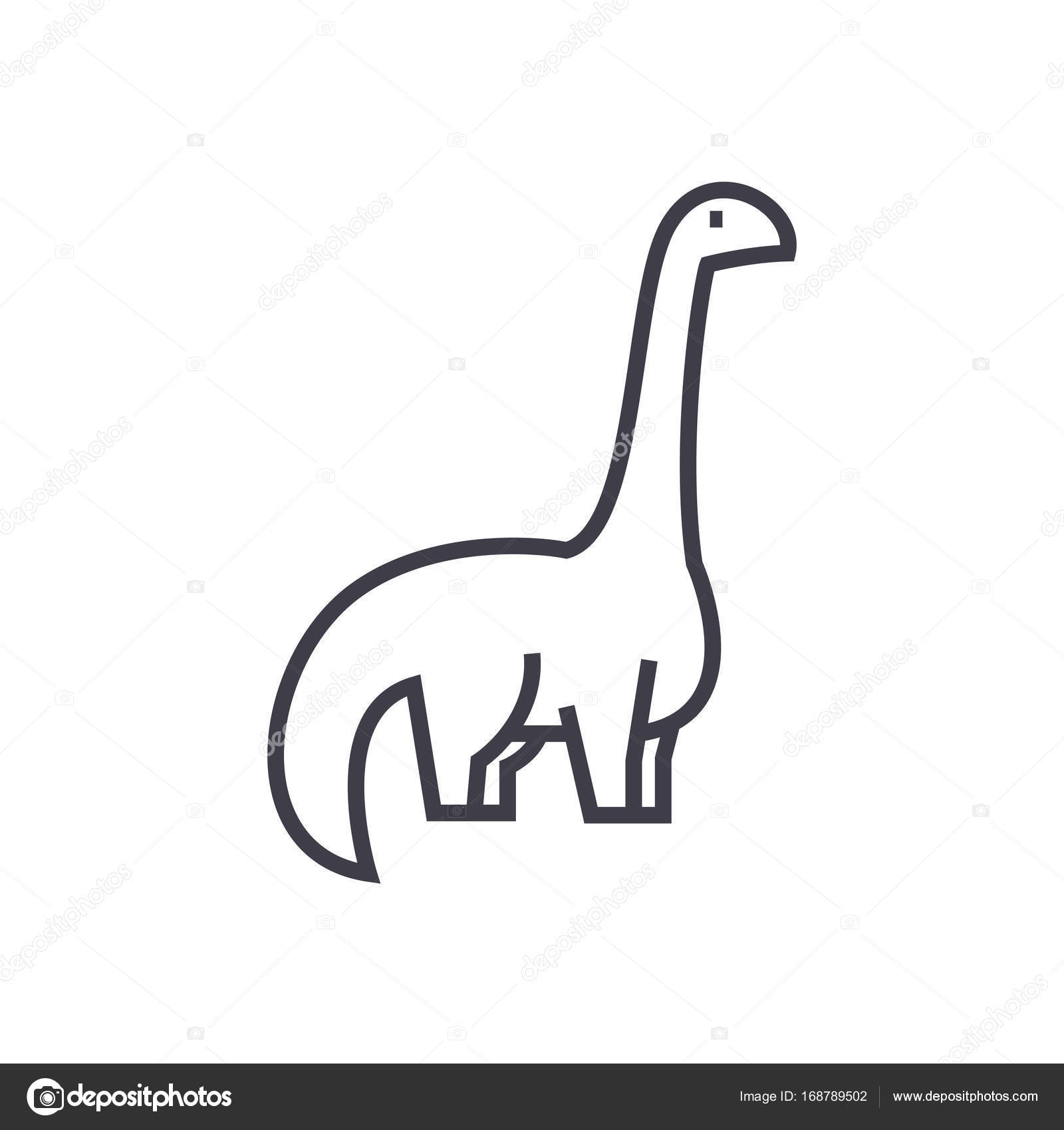Cartoon dinosaur outline Vector Art Stock Images | Depositphotos Cartoon dinosaur outline Vector Art Stock Images | Depositphotos