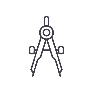 bölücü vektör satırı simgesi, işaret, resimde arka planda, düzenlenebilir vuruş