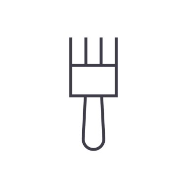 fetlock vektör satırı simgesi, işaret, resimde arka planda, düzenlenebilir vuruş