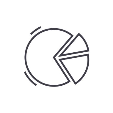 pasta grafik vektör hat simgesi, işaret, resimde arka planda, düzenlenebilir vuruş