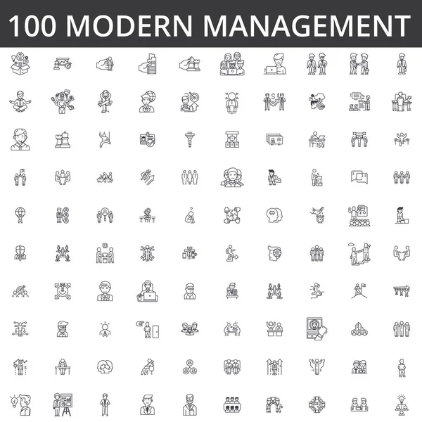 Yönetim, ceo, iş takım, lideri, liderlik, Yöneticisi, motivasyon, başarı, icra, işadamı, profesyonel organizasyon satır simgeler, işaretler. İllüstrasyon vektör kavramı. Düzenlenebilir vuruş