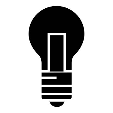 lamba ışık kutsal kişilerin resmi, vektör çizim, izole arka plan üzerinde siyah işareti