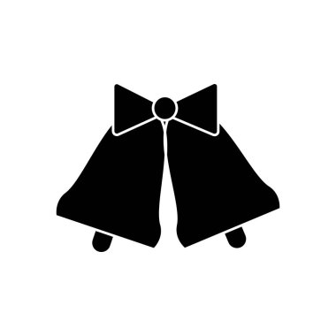 kutsal kişilerin resmi, vektör çizim, düğün çanları izole arka plan üzerinde oturum