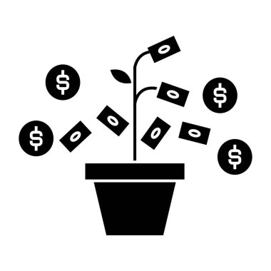 para büyüme kutsal kişilerin resmi, vektör çizim, izole arka plan üzerinde oturum