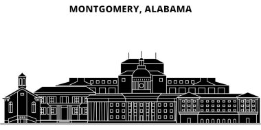 ABD, Missouri, Saint Louis şehir mimarisi vektör şehir manzarası, cityscape yerler, binalar, arka plan üzerinde izole manzaraları ile seyahat