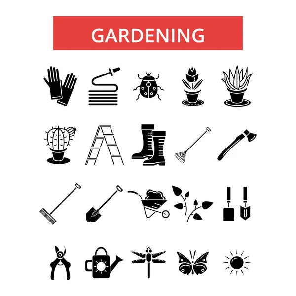 Garten und Topfpflanzen Pflegehinweise Symbole und