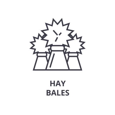 saman balya satır simgesi, anahat işareti, doğrusal sembolü, vektör, düz illüstrasyon