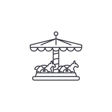 vektör satırı simgesi, işaret, resimde arka plan, düzenlenebilir vuruşları üzerinde yuvarlak neşeli git