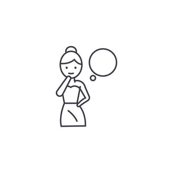 Featured image of post Woman Thinking Icon - Download this free icon about woman thinking, and discover more than 11 million professional graphic resources on freepik.
