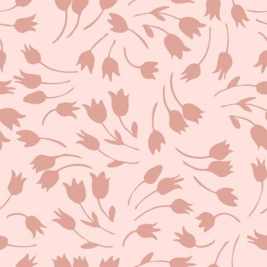 Çiçek illüstrasyon deseni