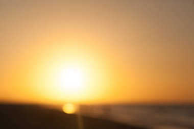 Varadero, Küba günbatımı plaj bulanık. 