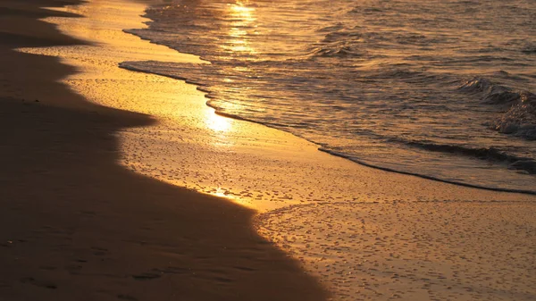 Zachód Słońca Wschód słońca na plaży. Varadero, Kuba Obraz Stockowy
