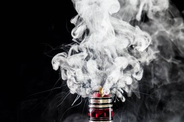 Buharlaştırıcı tank ile Buhar bulutu