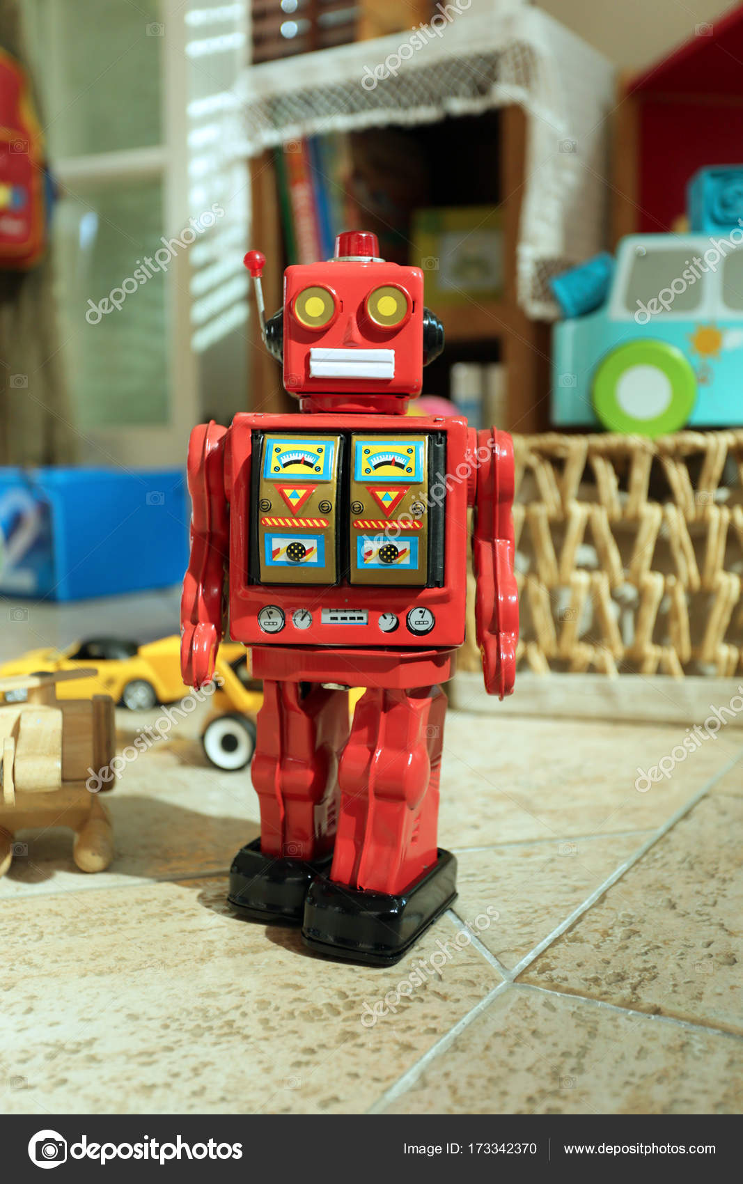vintage toy robots 1960s