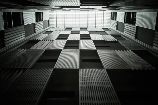 metalic si-fi tunnel in spaceship