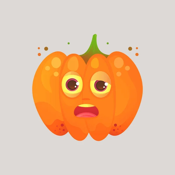 Character cartoon pumpkin. — Stock Photo, Image