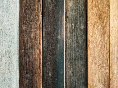 Güzel gerçek koyu ahşap doku arka plan ve dikey çizgide yüksek yüzey detayı