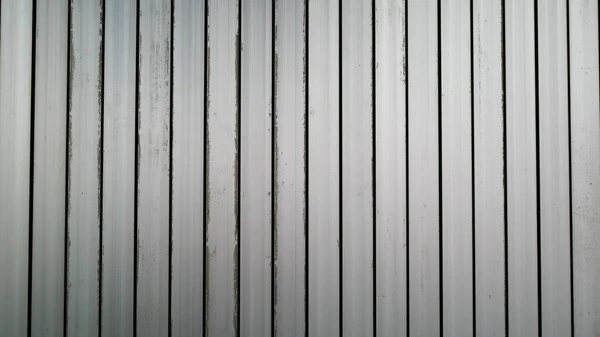 Superficie Textura Metal Zinc Corrugado Vintage Blanco Acero Galvanizado Fondo —  Fotos de Stock
