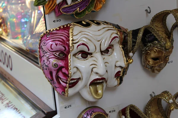 Maschera veneziana, máscara veneciana — Foto de Stock