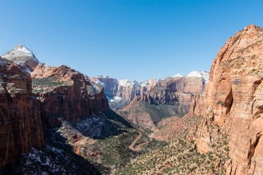 Kanyon gözden kaçırmak, Zion ulus Parkı, Utah