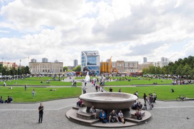 Almanya 'nın orta müze adasındaki meydan.