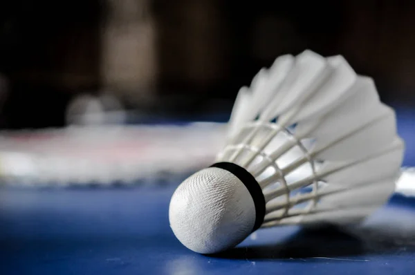 Närbild Badminton Transfer Kuk — Stockfoto