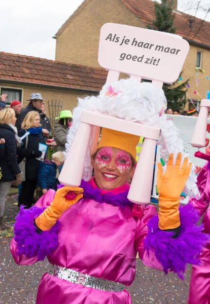 Carnival parade in the netherlands — Stock Photo, Image