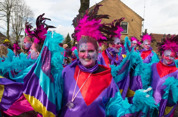 Carnival parade in the netherlands — Stock Photo, Image