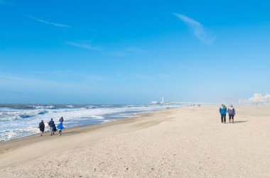 Scheveningen Plajı Hollanda