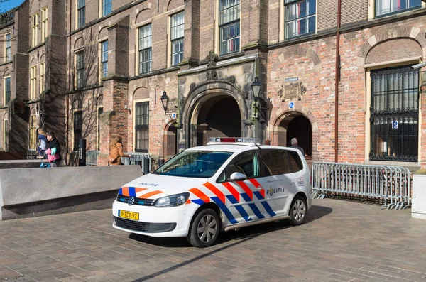 Holandés coche de policía —  Fotos de Stock