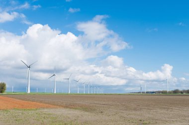 Rüzgar türbinleri peyzaj