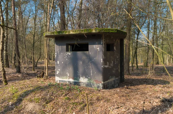 Velho bunker soldado — Fotografia de Stock