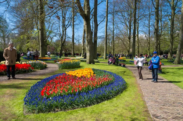 Keukenhof giardini in lisse, Paesi Bassi — Foto Stock