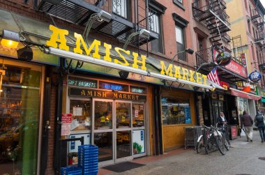 new York'ta Amish market