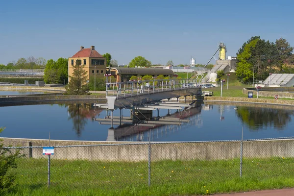 Wastewater treatment plant — Stock Photo, Image