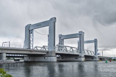 Hollanda, Rotterdam 'daki Botlek Köprüsü