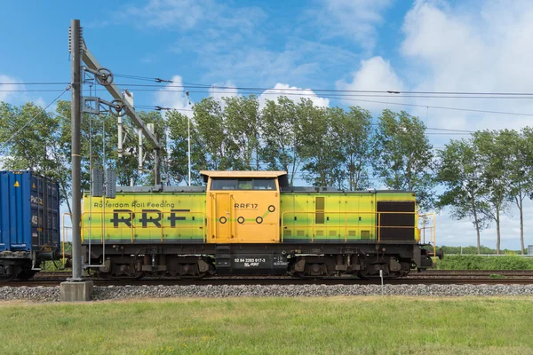 RRF locomotive in rotterdam — Stock Photo, Image