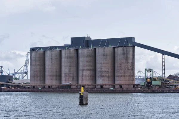 Rotterdam bulk terminal — Stock Photo, Image